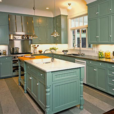 Retro Cabinets kitchen remodel